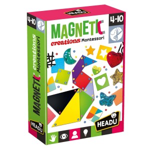 Product detail of HEADU EN: Montessori magnetické výtvory