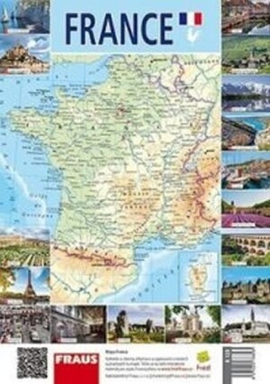 Product detail of France - Nástěnná mapa