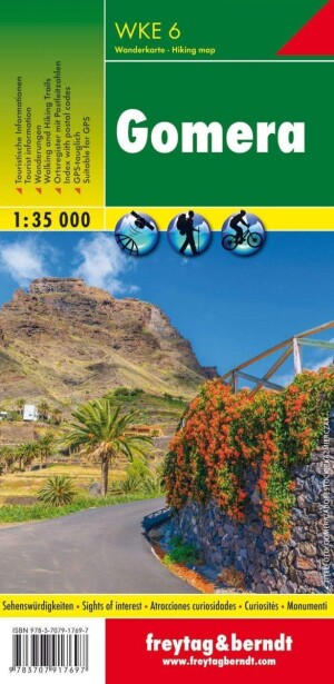 Product detail of WKE 6 Gomera 1:35 000 / turistická mapa