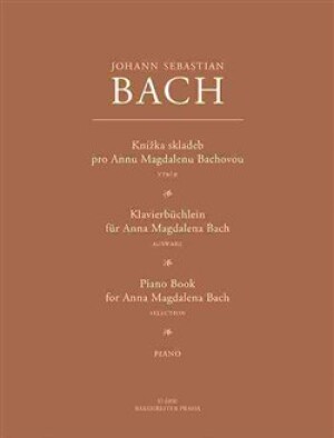 Product detail of Knížka skladeb pro Annu Magdalenu Bachovou - Johann Sebastian Bach