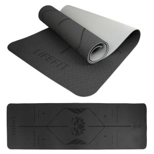 Product detail of Lifefit Podložka Yoga MAT Lotos Duo 183x58x0.6cm černá