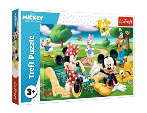 Product detail of Trefl Puzzle Mickey Mouse Mezi přáteli - Mickey Mouse with friends / 24 dílků MAXI