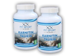 Product detail of Fit Sport Nutrition 2x Karnitin Taurin 120 vege caps