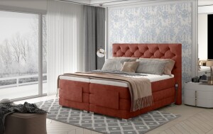 Product detail of Artelta Manželská polohovatelná postel CLOVER Boxspring | 180 x 200 cm barevné provedení: Dora 63