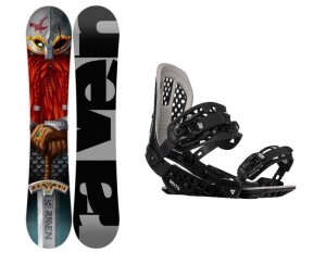 Product detail of Raven Dwarf pánský snowboard + Gravity G2 black vázání