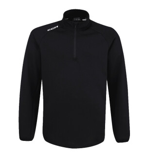 Product detail of Pánská mikina CCM  LOCKER ROOM FLEECE 1/4 ZIP Black XXL