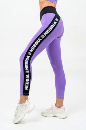 Product detail of Dámské legíny Nebbia ICONIC Leggings high waist purple S