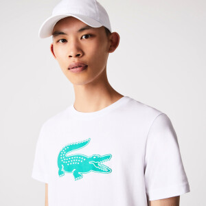 Product detail of Pánské tričko Lacoste  Core Performance Light White/Green L