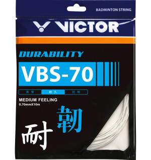 Product detail of Badmintonový výplet Victor  VBS-70 10 m 0,7 mm bílá