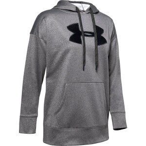 Product detail of Dámská mikina Under Armour  Synthetic Fleece Chenille Logo PO Hooodie grey XS