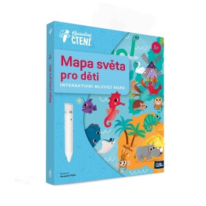 Product detail of Kouzelné čtení Mapa světa pro děti