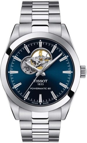 Product detail of Tissot Gentleman Automatic Open Heart T127.407.11.041.01