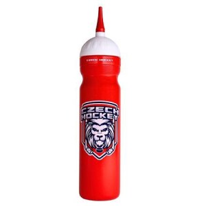 Product detail of R B Český Lev sportovní láhev s hubicí červená
