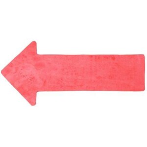 Product detail of Merco Arrow značka na podlahu červená