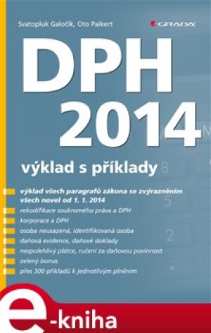 Product detail of DPH 2014 - výklad s příklady - Oto Paikert, Svatopluk Galočík