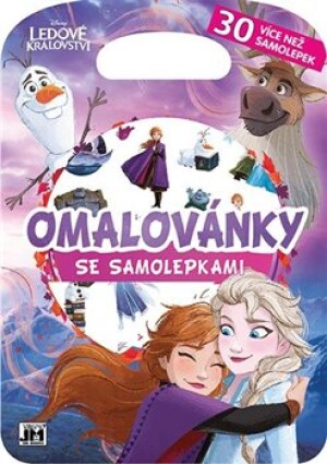 Product detail of Omalovánky se samolepkami - Ledové království