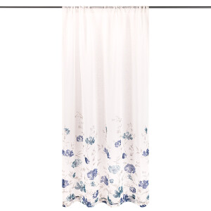 Product detail of 4Home Závěs Floral modrá, 140 x 245 cm 