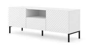 Product detail of ARTBm Tv stolek SURF 150 | 2D1S Provedení: Bílá mat / černé nohy