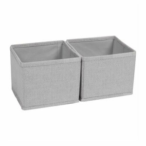 Product detail of Compactor Sada organizérů Boston 14 x 14 x 12 cm, šedá, 2 ks
