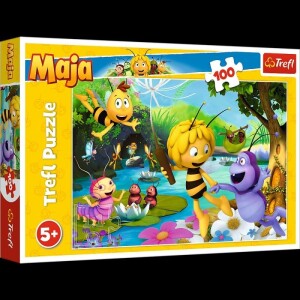 Product detail of Trefl Puzzle Včelka Mája / 100 dílků