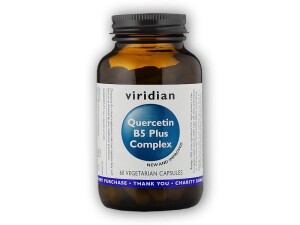 Product detail of Viridian Quercetin B5 Plus Complex 60 kapslí