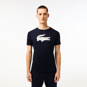 Product detail of Pánské tričko Lacoste  Big Logo Core Performance T-Shirt Navy Blue/White L