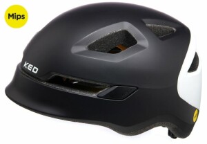 Product detail of Ked Pop Mips black white juniorská cyklistická přilba
