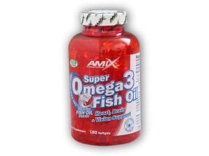 Product detail of Amix Super Omega 3 Fish Oil 1000mg 180 kapslí