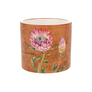 Product detail of Keramický obal na květináč Poppies hnědá