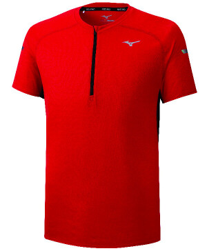 Product detail of Pánské tričko Mizuno  Solarcut ER Trail HZ Tee red M