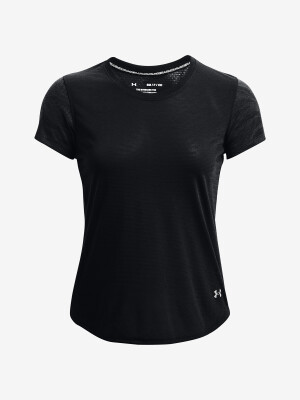 Product detail of Under Armour STREAKER JACQUARD tee W 1369762-001 černá