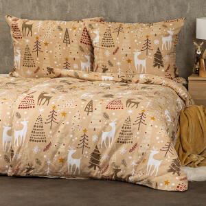 Product detail of 4Home Flanelové povlečení Festive, 140 x 220 cm, 70 x 90 cm
