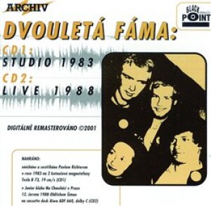 Product detail of Studio 1983 &amp; Live 1988 - Dvouletá fáma