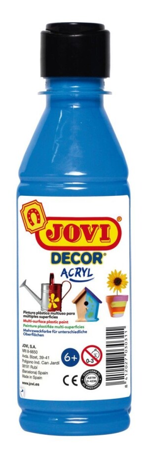 Product detail of JOVI Decor akrylová barva - modrá 250 ml