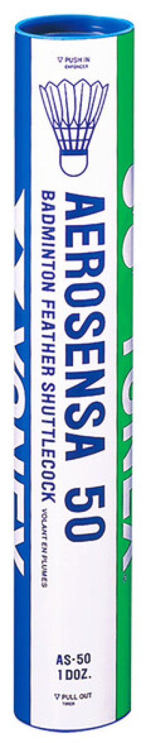 Product detail of Badmintonové míče Yonex  AeroSensa 50 Feather (12 Pack)  rychlost 78 (do 14°C) - Č