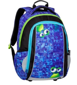 Product detail of Bagmaster Studentský batoh MARK 20 B BLUE/GREEN/BLACK