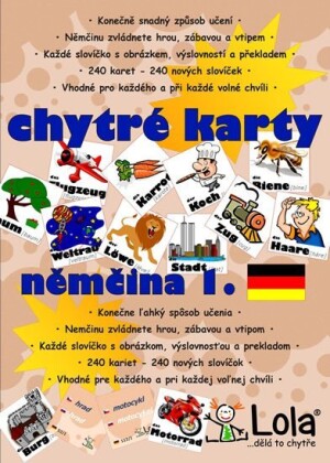 Product detail of Chytré karty - Němčina slovíčka 1