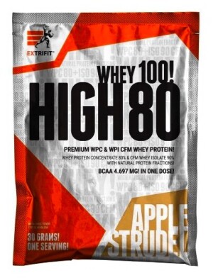 Product detail of Extrifit High Whey 80 30 g jablečný štrúdl