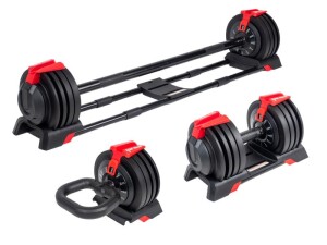 Product detail of Acra Sada nastavitelných činek 24 kg, 3v1