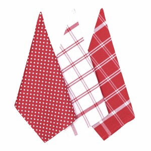 Product detail of Forbyt Kuchyňská utěrka Romantic, 45 x 70 cm, sada 3 ks