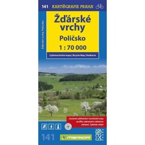 Product detail of 1: 70T(141)-Žďárské vrchy,Poličsko (cyklomapa), 2.  vydání