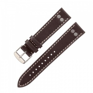 Product detail of Řemínek Laco Pilot Strap - tmavě hnědý - 22 mm - XL - Prodloužená délka - 20 mm