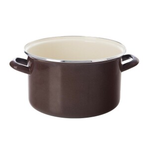Product detail of Orion Smaltovaný hrnec s lemem Brown, 4 l, 4 l