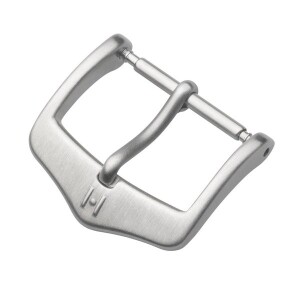 Product detail of Trnová spona Hirsch Classic - stříbrná, broušená - 18 mm