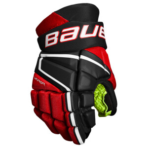 Product detail of Hokejové rukavice Bauer Vapor 3X Black/Red Junior 11 palců
