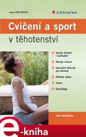 Product detail of Cvičení a sport v těhotenství - Jitka Bejdáková
