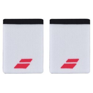 Product detail of Babolat Logo Jumbo Wristband 2024 potítka bílá-červená
