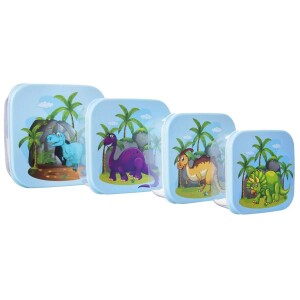 Product detail of Orion 4dílná sada svačinových boxů Dinosaurus