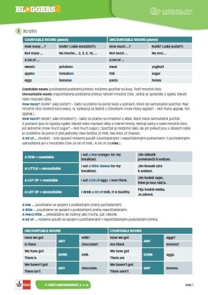Product detail of Bloggers 2 (A1.2) – gramatický přehled (leporelo)