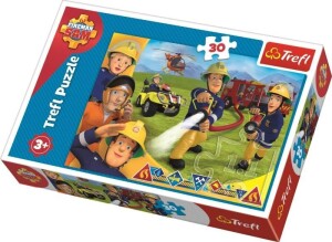 Product detail of Trefl Puzzle Požárník Sam zasahuje / 30 dílků